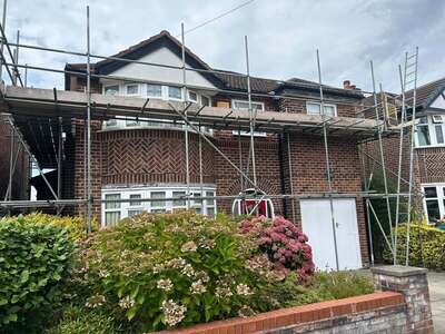 Scaffolding in Warrington - completed project photo 1