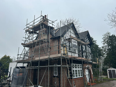 Scaffolding project in Warrington - photo 29