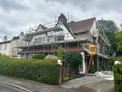 Scaffolding project in Warrington - photo 35