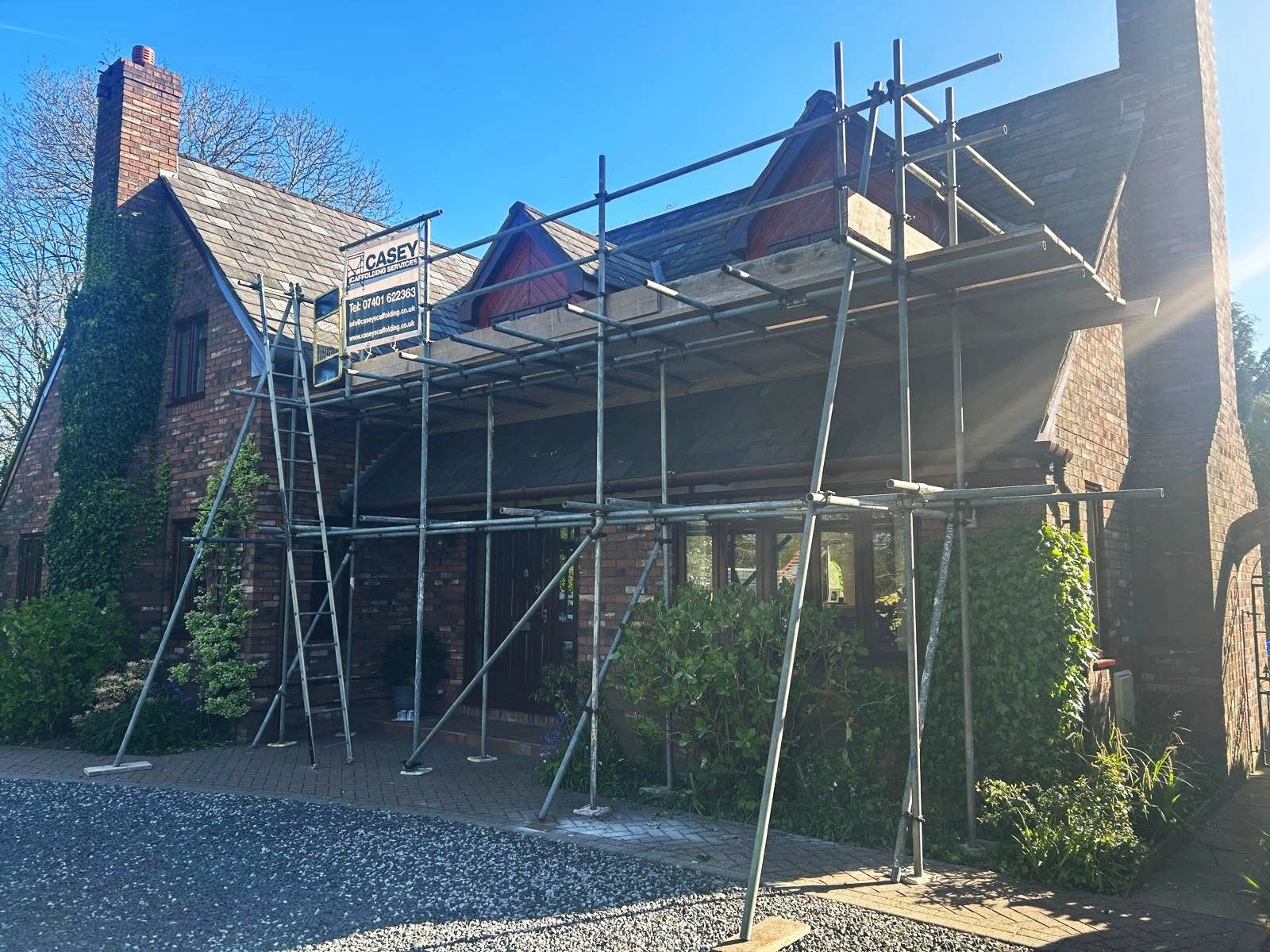 Scaffolding services in Warrington from Casey Scaffolding